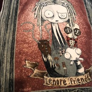 Hot Topic Lenore & Friends Blanket & 2 Pillow Case